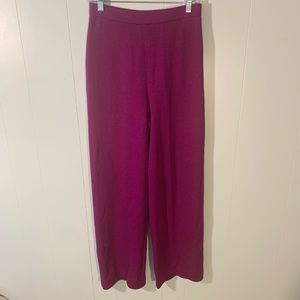 St. John Collection purple knit pants